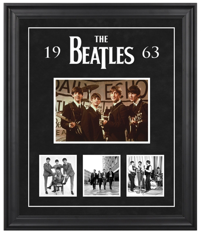 Picture of Beatles ART:The Beatles “1962” framed presentation