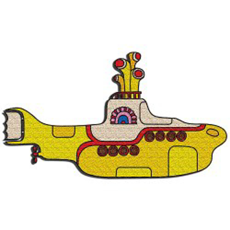 Picture of Beatles Patches: Yellow Submarine (Medium)