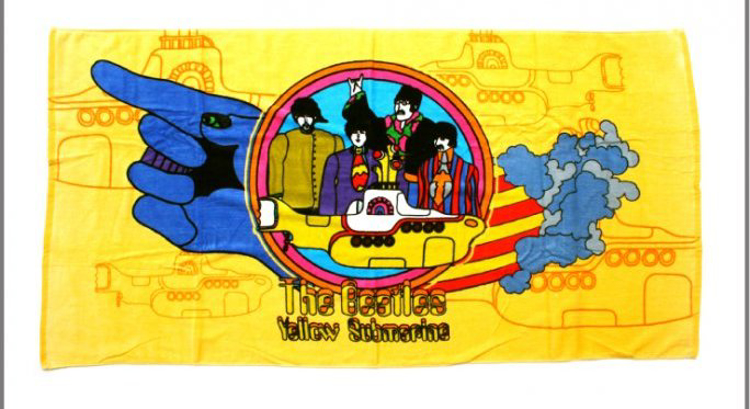 Picture of Beatles Towel: Massive Yellow Submarine Towel