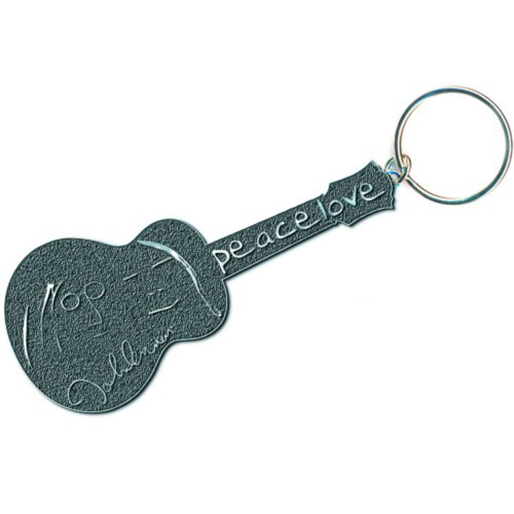 Picture of Beatles Key Chain: John Lennon "Peace & Love"