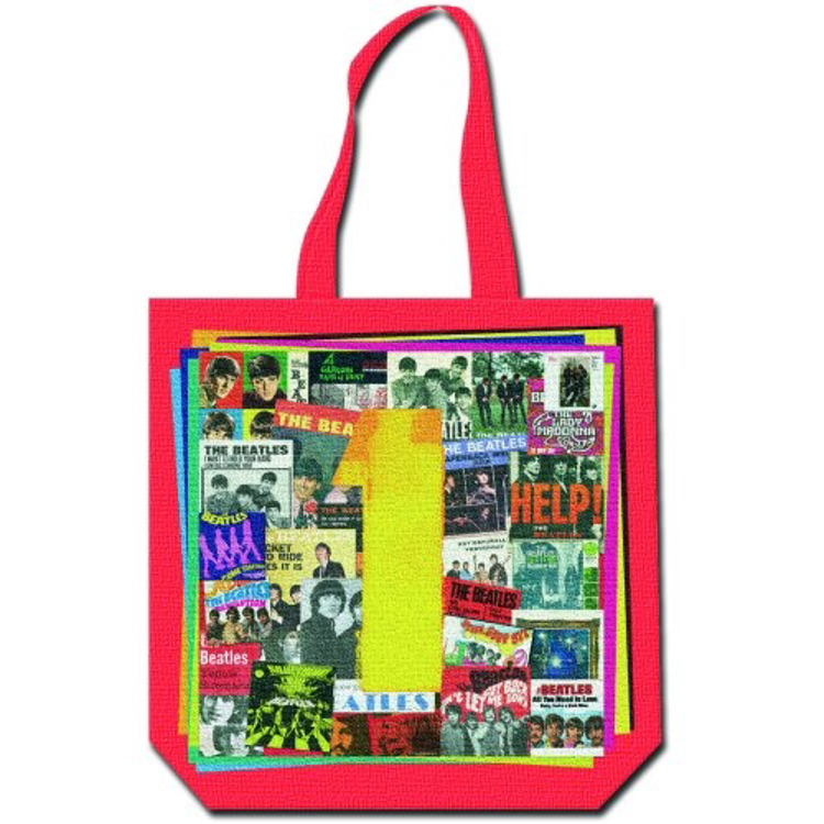 Picture of Beatles Tote:  One Singles Album