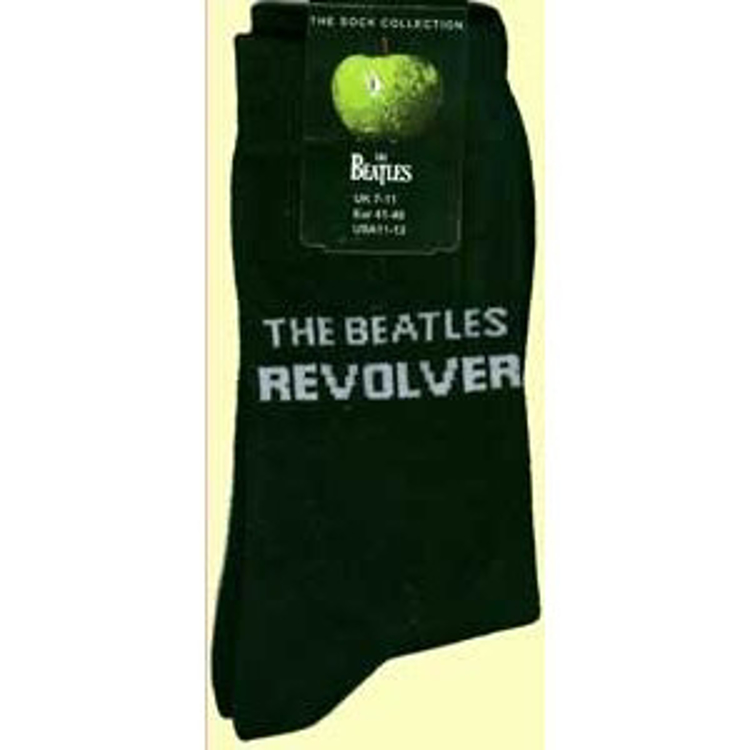 Picture of Beatles Socks: The Beatles Mens (Black) Revolver socks