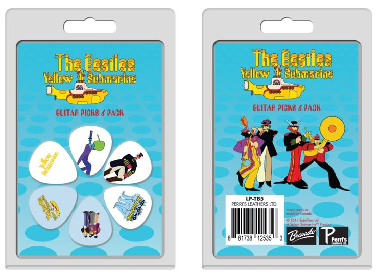 Picture of Beatles Guitar Picks : Yellow Submarine Six Packs