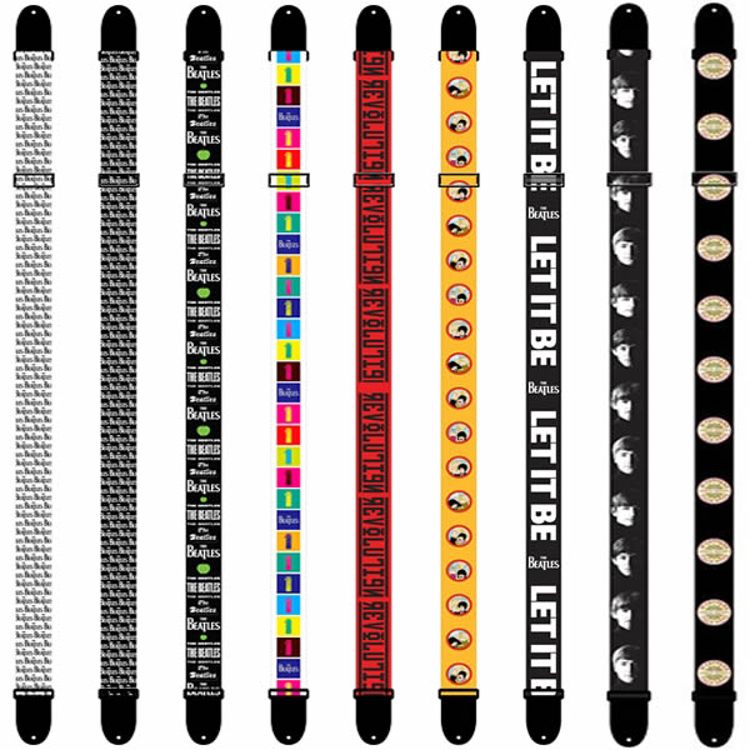 Picture of Beatles Guitar Straps: The Beatles 2 Inch Wide Strap