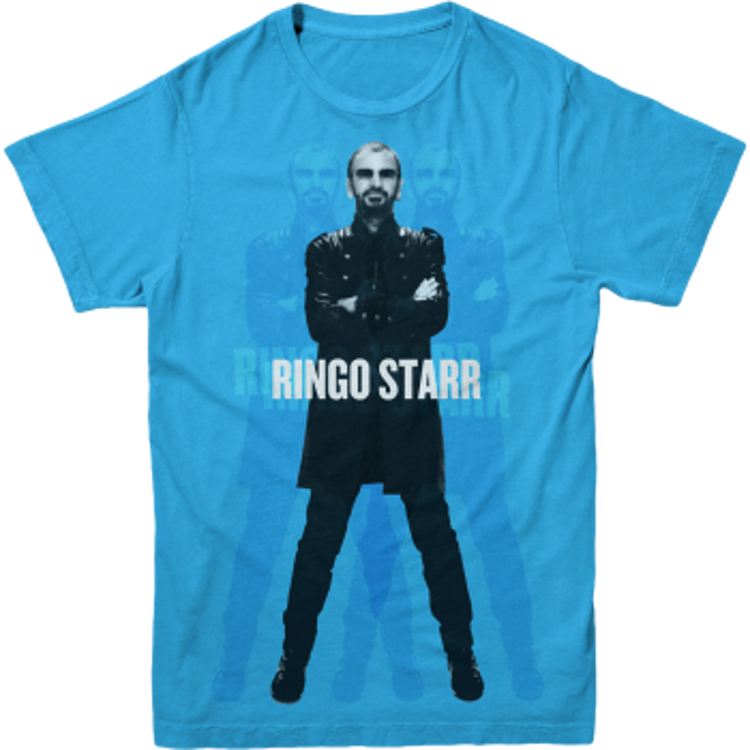 Picture of Beatles Adult T-Shirt: Ringo Portrait