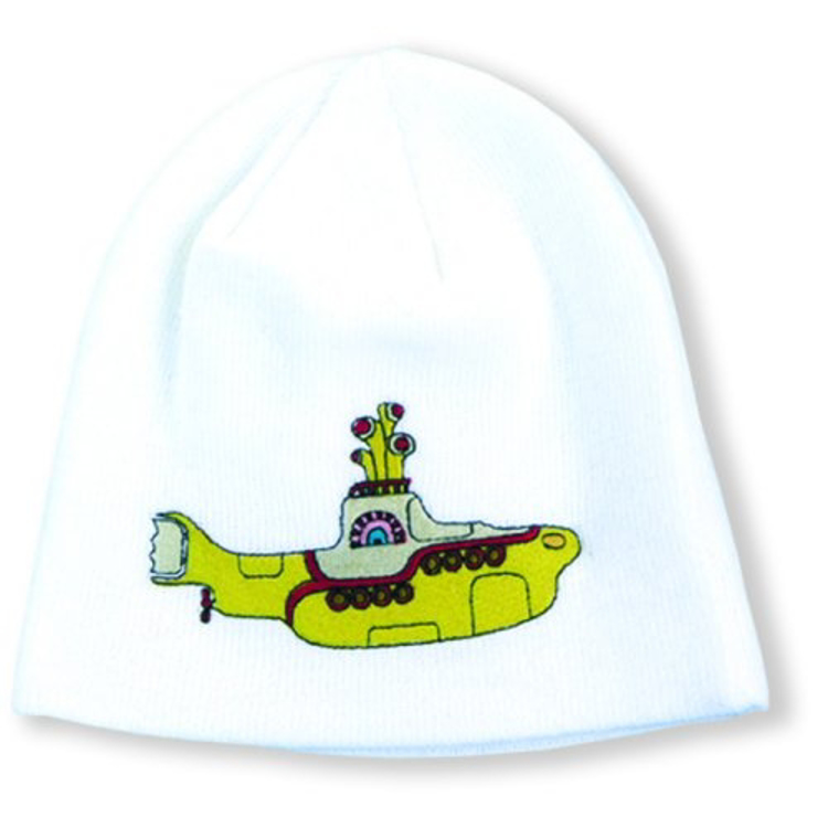 Picture of Beatles Beanie: White Yellow Submarine