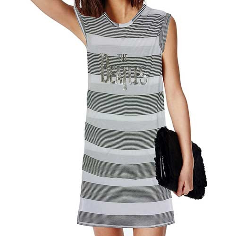 Picture of Beatles Women's Tee Dress: Drop T Logo