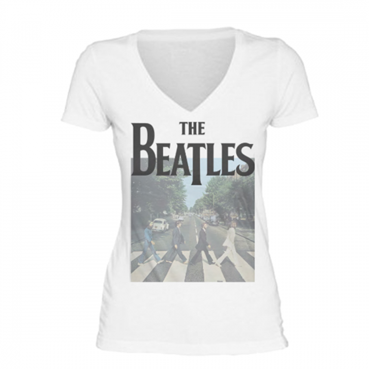 Picture of Beatles Jr's T-Shirt: Abbey Road V neck