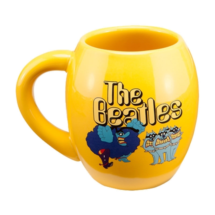 Picture of Beatles Mug: "Yellow Submarine" 18 oz. Ceramic Oval Mug