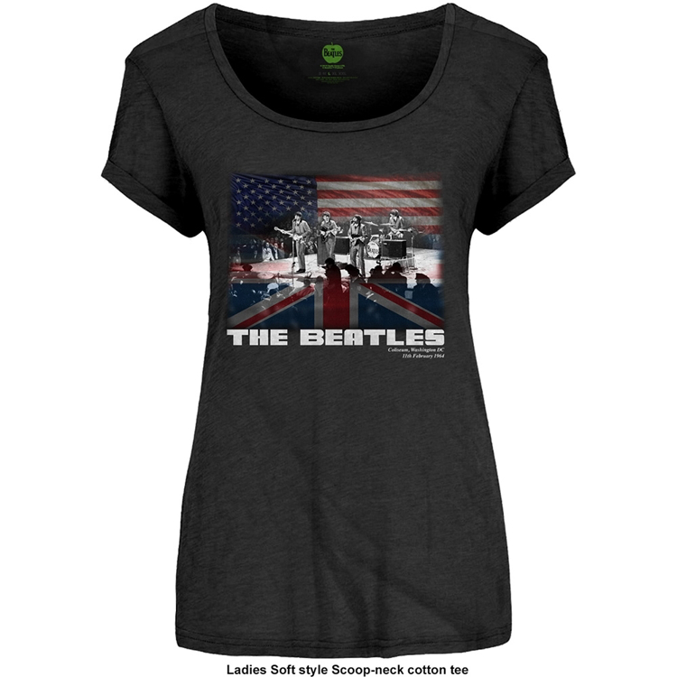 Picture of Beatles Jr's T-Shirt: Beatles Washington Scoop Neck