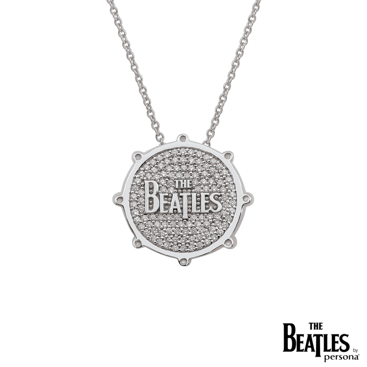 Picture of Beatles Jewelry: Beatles Necklace - Drum DropT Logo