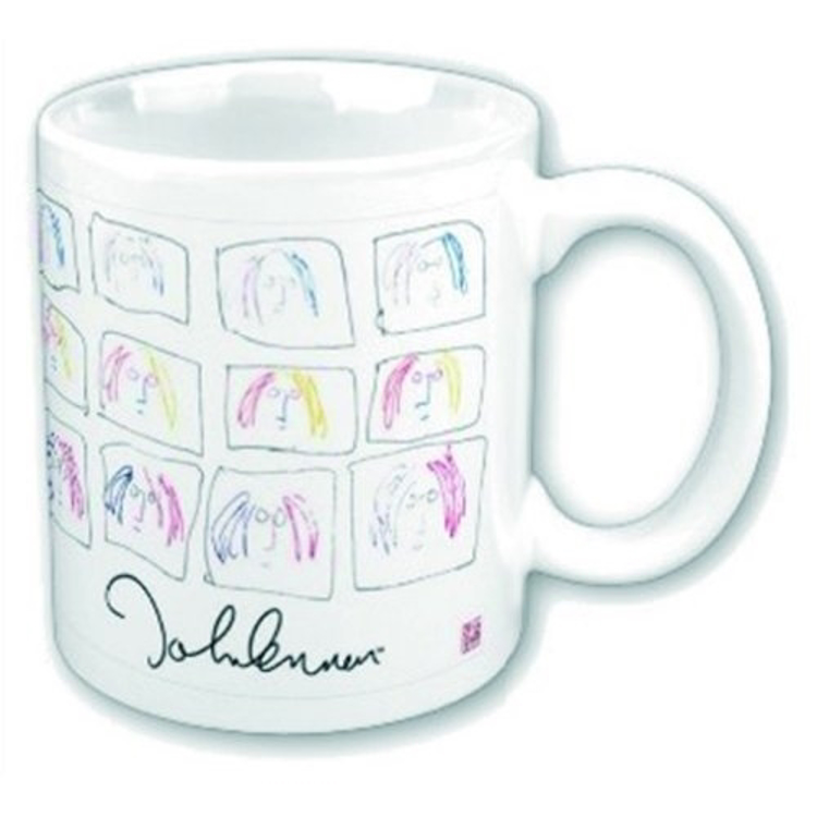 Picture of Beatles Mugs: John Lennon Multi Self Portrait Mug