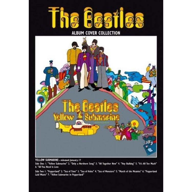 Picture of Beatles Postcard Card: The Beatles "Yellow Submarine" (Standard)