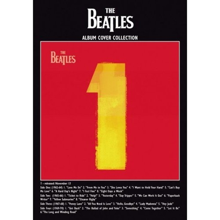 Picture of Beatles Postcard Card: The Beatles "One" (Standard)