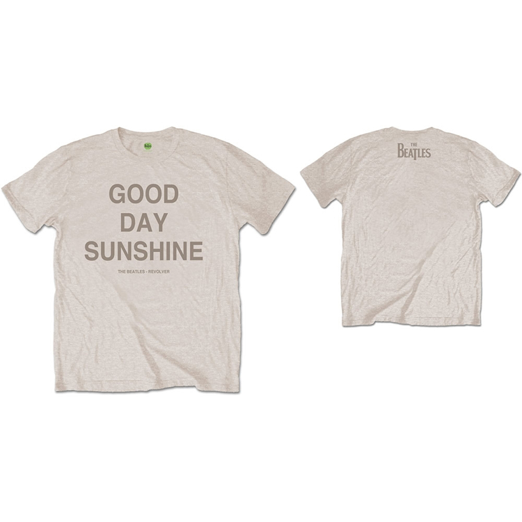 Picture of Beatles Adult T-Shirt: Beatles Song Lyric Edition "Good Day Sunshine"