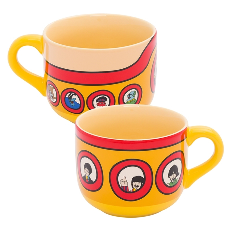 Picture of Beatles Soup Mug: The Beatles Yellow Submarine 20 oz Soup Mug