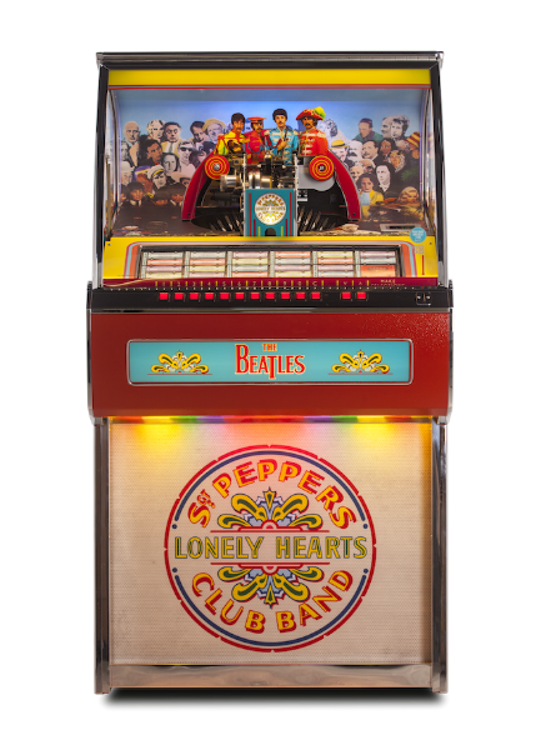 Picture of Beatles Jukebox: Sgt. Pepper's Vinyl 45 Jukebox