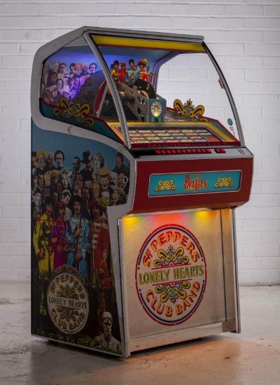 Picture of Beatles Jukebox: Sgt. Pepper's Vinyl 45 Jukebox