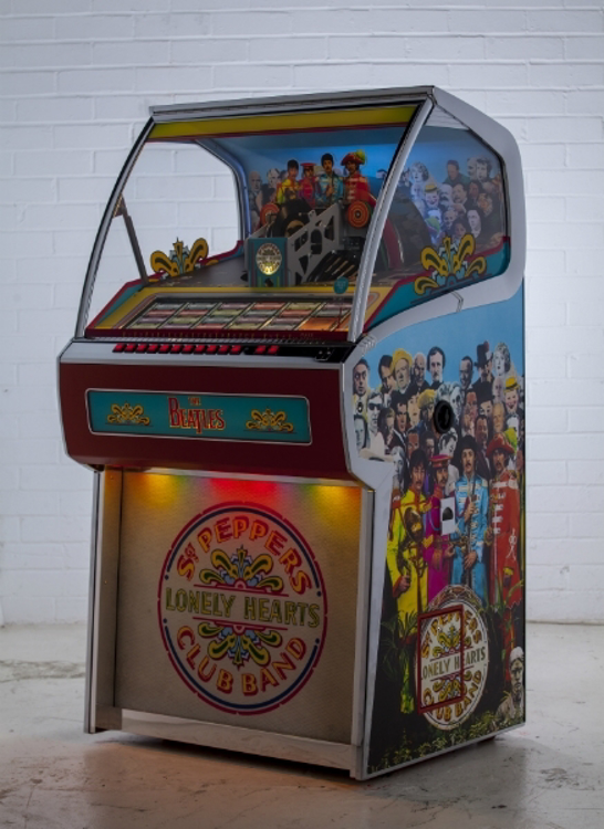 Picture of Beatles Jukebox: Sgt. Pepper's Vinyl 45 Jukebox