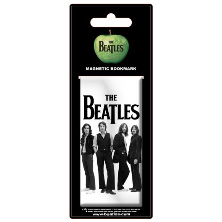 Picture of Beatles Bookmark: Magnetic Bookmark White Iconic Image