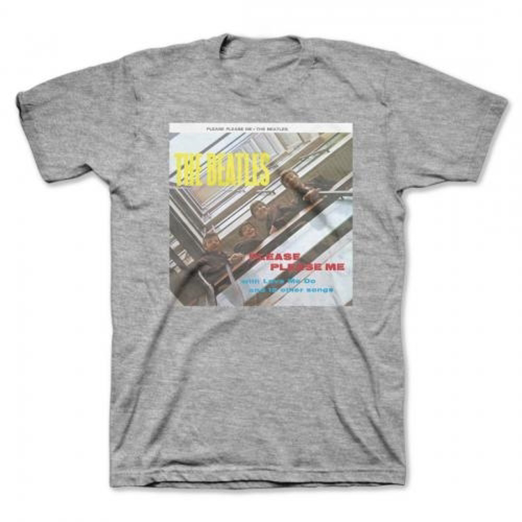 Picture of Beatles Adult T-Shirt: Beatles Album Cover "Please Please Me"