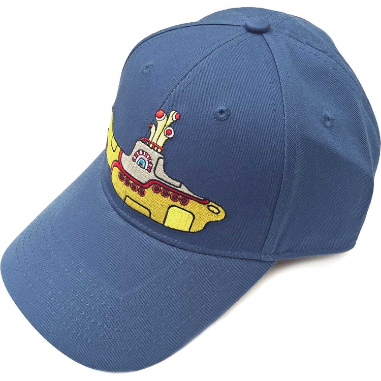 Picture of Beatles Cap: Baseball Style Yellow Submarine (Denim Blue)