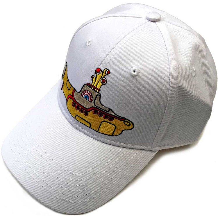 Picture of Beatles Cap: Baseball Style Yellow Submarine (White)