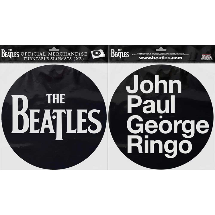 Picture of Beatles Slipmat Set: Drop T Logo & JPGR