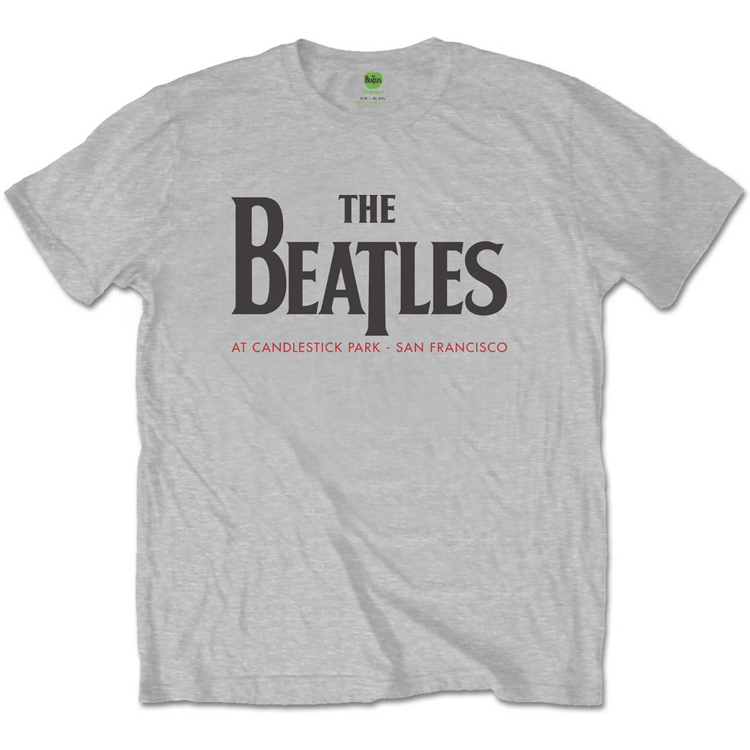 Picture of Beatles Adult T-Shirt: Candlestick Park 1966 Set List