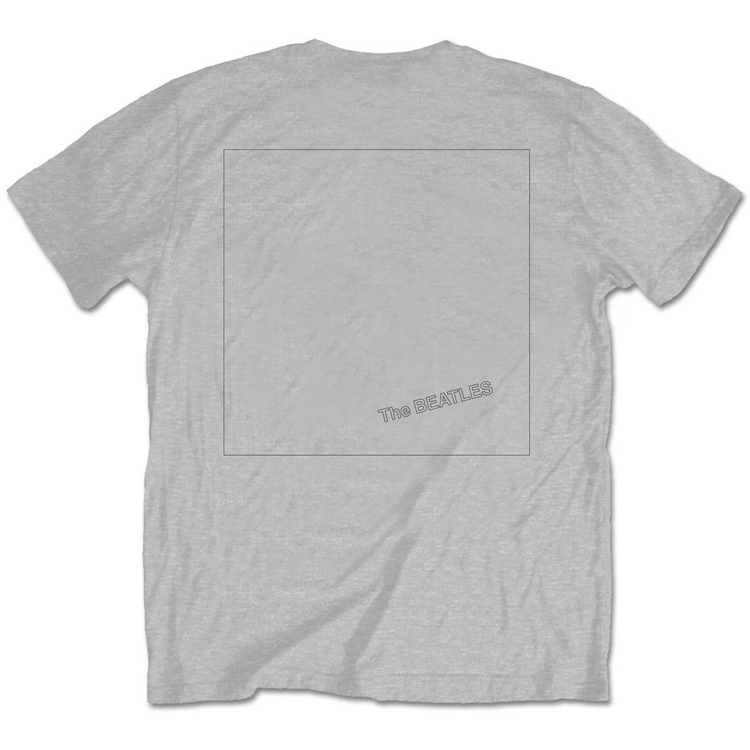 Picture of Beatles Adult T-Shirt: White Album Color Faces