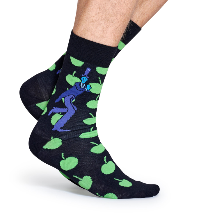 Picture of Beatles Socks: Happy Socks Men's Apple Socks