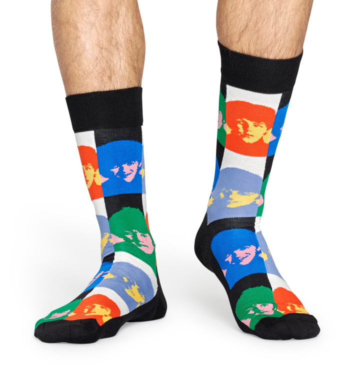 Picture of Beatles Socks: Happy Socks Men's "Hard Day's Night" Socks