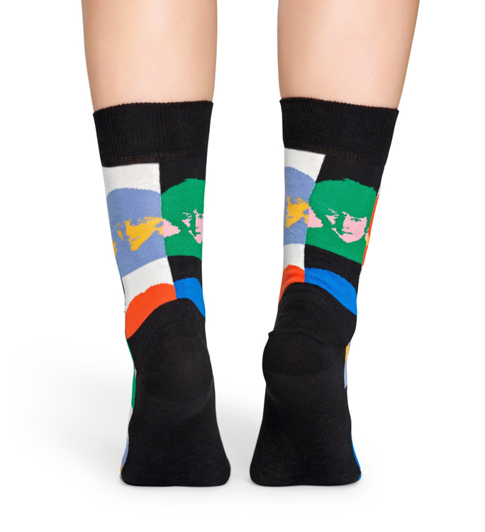 Picture of Beatles Socks: Happy Socks Women's Hard Day's Night Socks