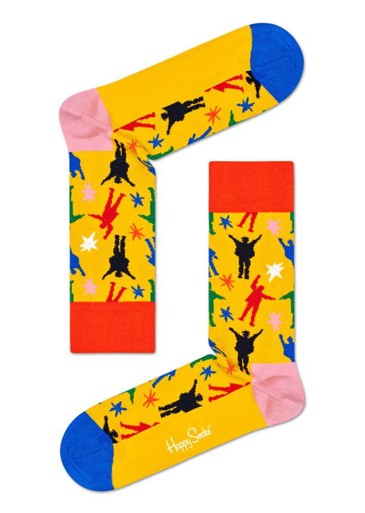 Picture of Beatles Socks: Happy Socks Women's "Help!" Socks