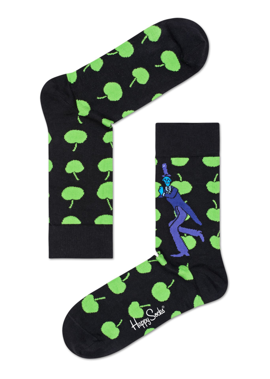 Picture of Beatles Socks: Happy Socks Women's Apple Socks