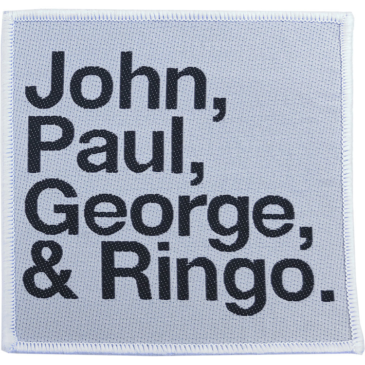 Picture of Beatles Patches: John, Paul, George & Ringo