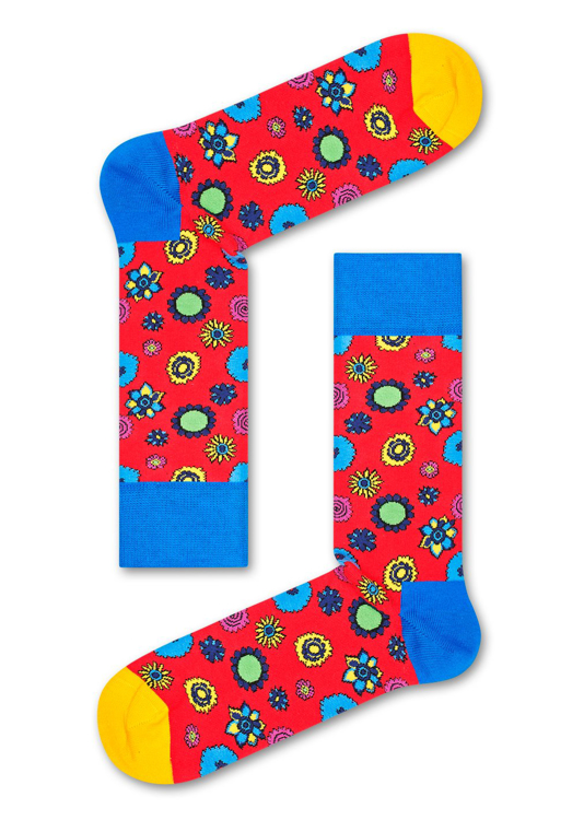 Picture of Beatles Socks: Happy Socks Unisex EP SIZE BOXSET 3 pairs of Yellow Submarine Socks