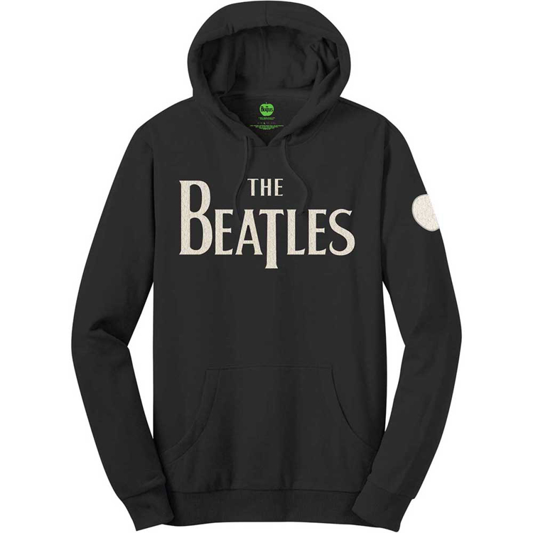 Picture of Beatles Hoodie: Unisex Pullover Drop T Logo Logo & Apple (Applique Motifs)