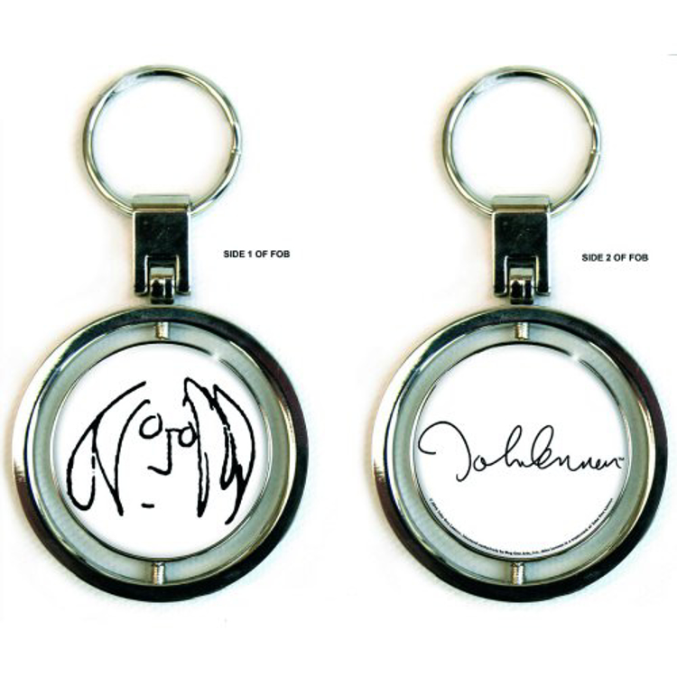 Picture of John Lennon Spinner Keychain: Imagine