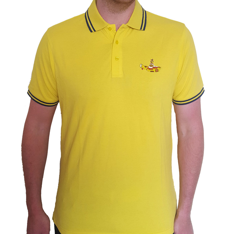 Picture of Beatles Polo Shirt: Yellow Submarine Yellow