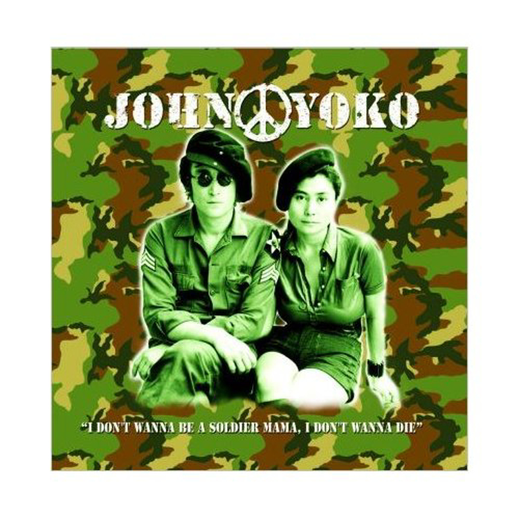 Picture of Beatles Greeting Card:  John Lennon "John & Yoko"