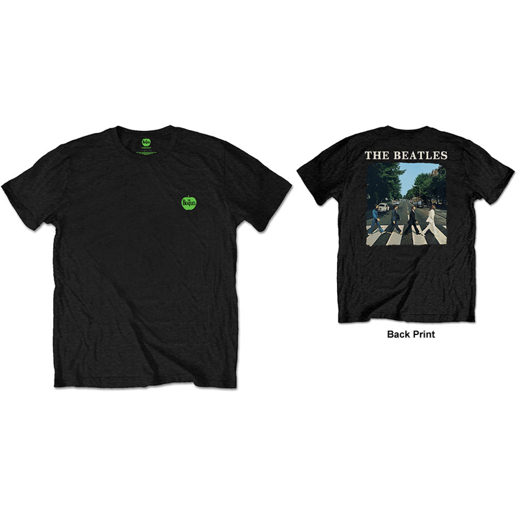 Picture of Beatles Adult T-Shirt: Beatles Abbey Road and Logo