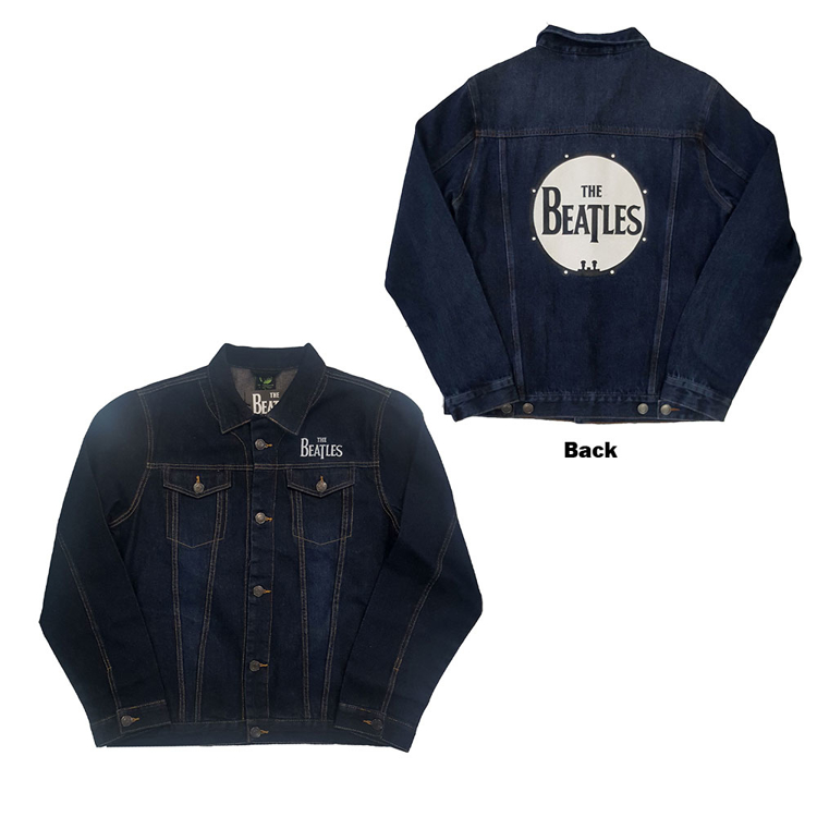 Picture of Beatles Jacket: Denim-Jean Jacket Drum Logo