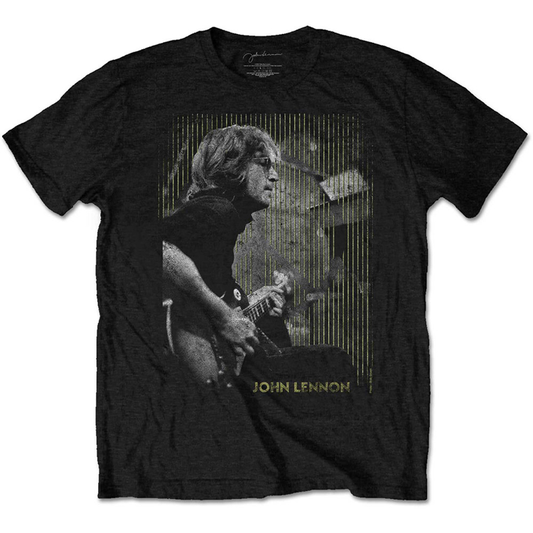 Picture of Beatles Adult T-Shirt: John Lennon Gibson Tee