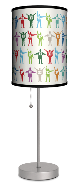 Picture of Beatles Lamp Shades: Beatles Color Hard Days Night