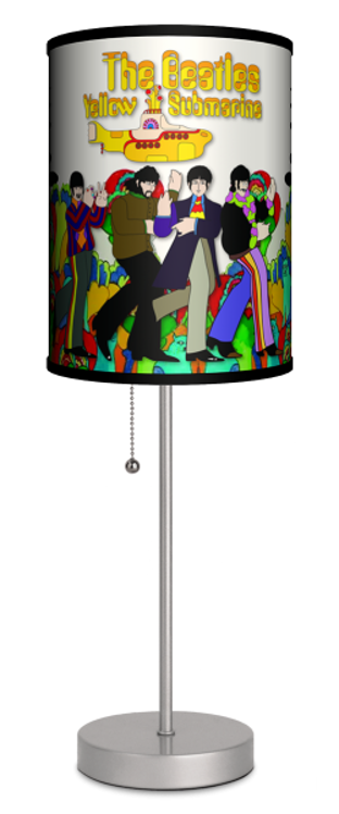 Picture of Beatles Lamp Shades: Beatles Yellow Submarine Scene