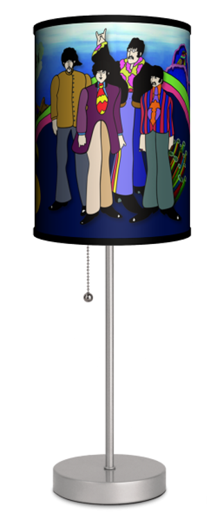 Picture of Beatles Lamp Shades: Beatles Yellow Submarine Trip