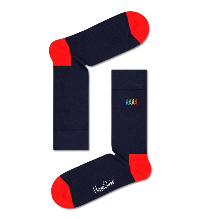 Picture of Beatles Socks: Happy Socks Unisex EP SIZE BOXSET 4 pairs of Beatles Happy Socks