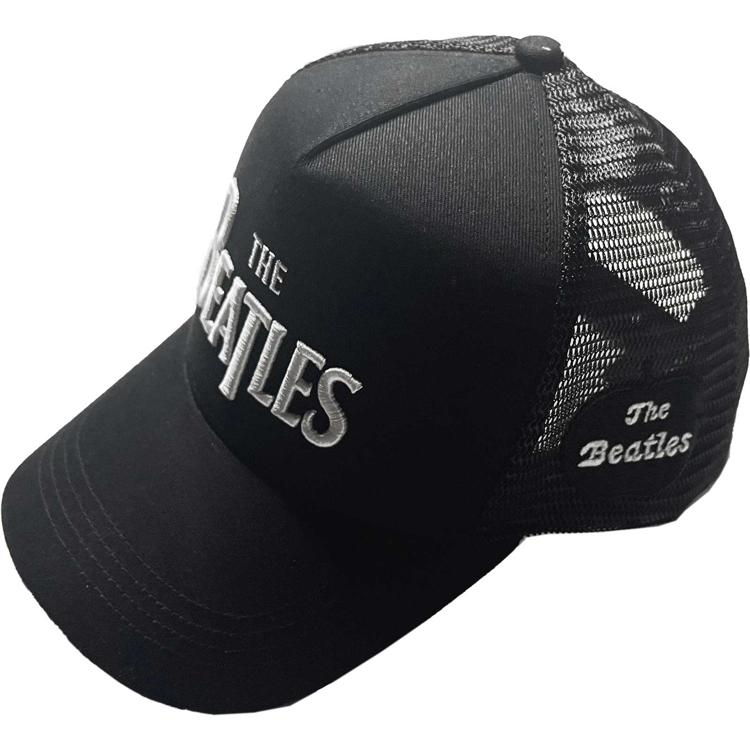 Picture of Beatles Cap: The Beatles Drop T Logo & Apple (Mesh)