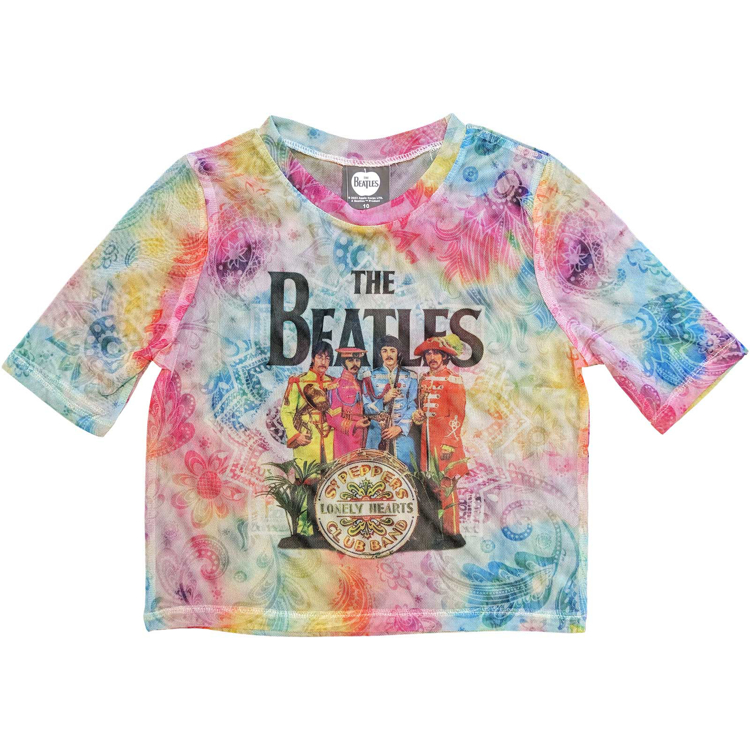 Picture of Beatles Jr's T-Shirt: Crop Top Sgt Pepper